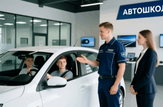 Обучение вождению автомобиля в автошколе
